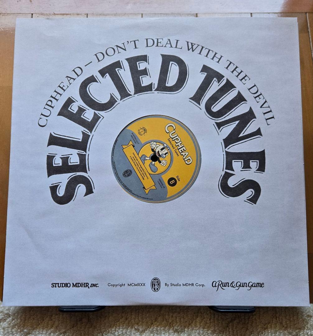 2枚組LP[CUPHEAD DON’T DEAL WITH THE DEVIL]