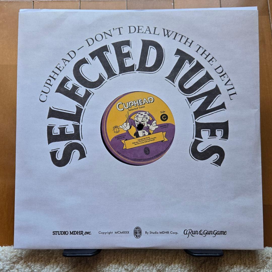 2枚組LP[CUPHEAD DON’T DEAL WITH THE DEVIL]