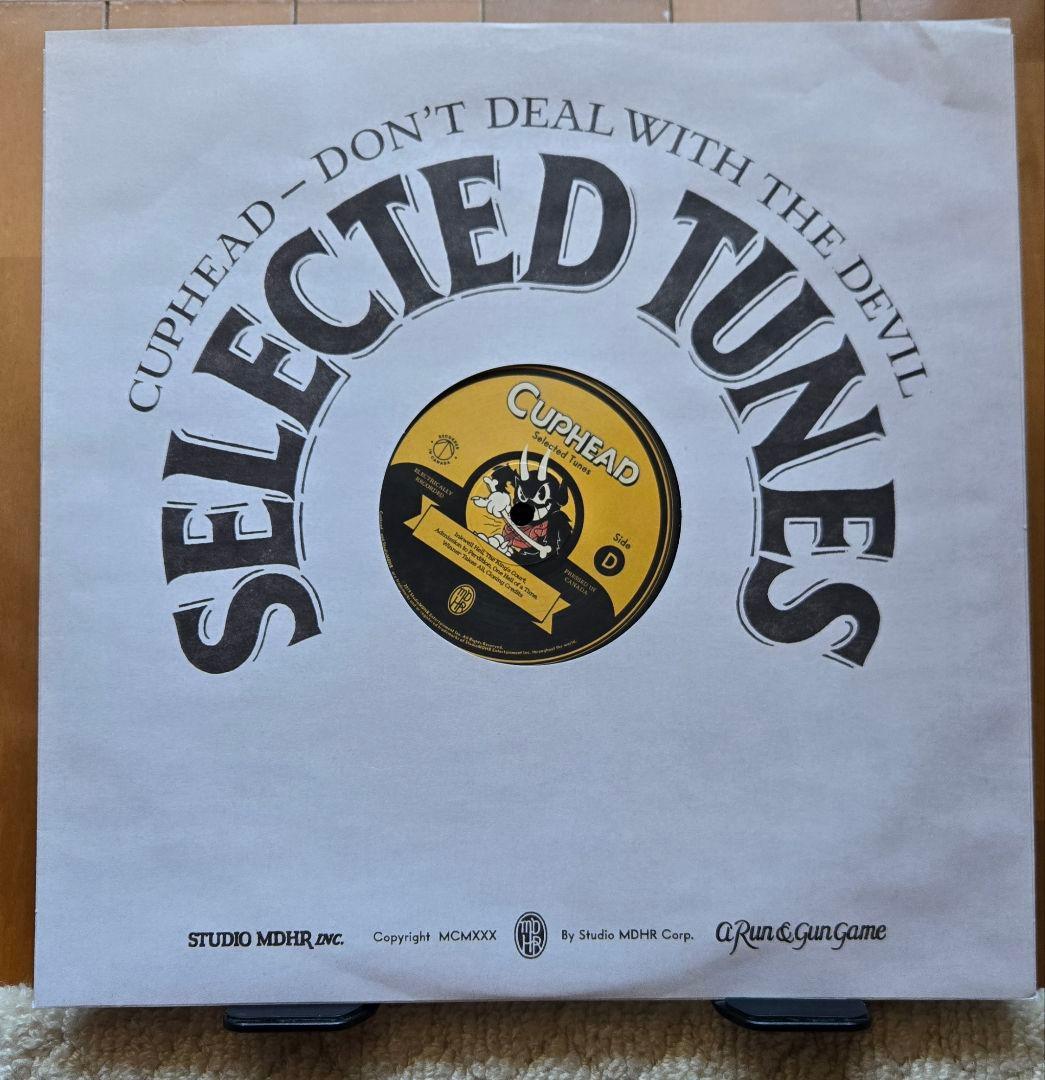 2枚組LP[CUPHEAD DON’T DEAL WITH THE DEVIL]