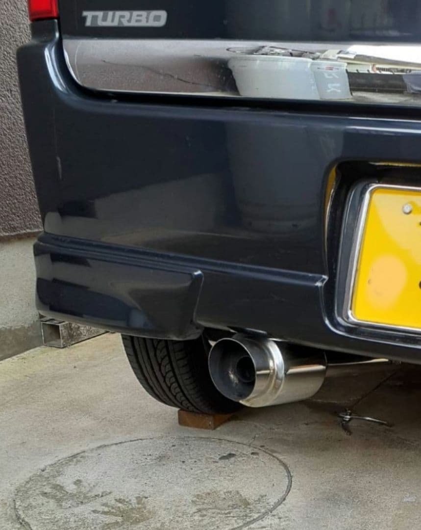 DA64W 　V　砲弾マフラー競技用爆音 ターボ車専用