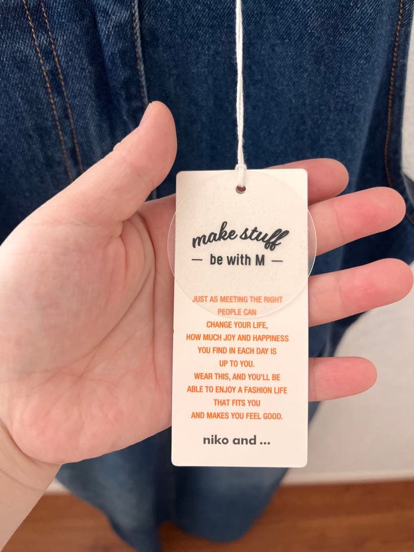 [be with M] Misayoミリコレサスワンピース　新品未使用