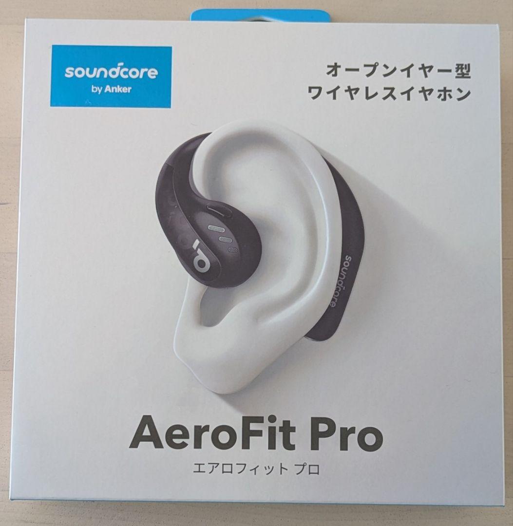 Soundcore AeroFit Pro ワイヤレスイヤホン ブラック