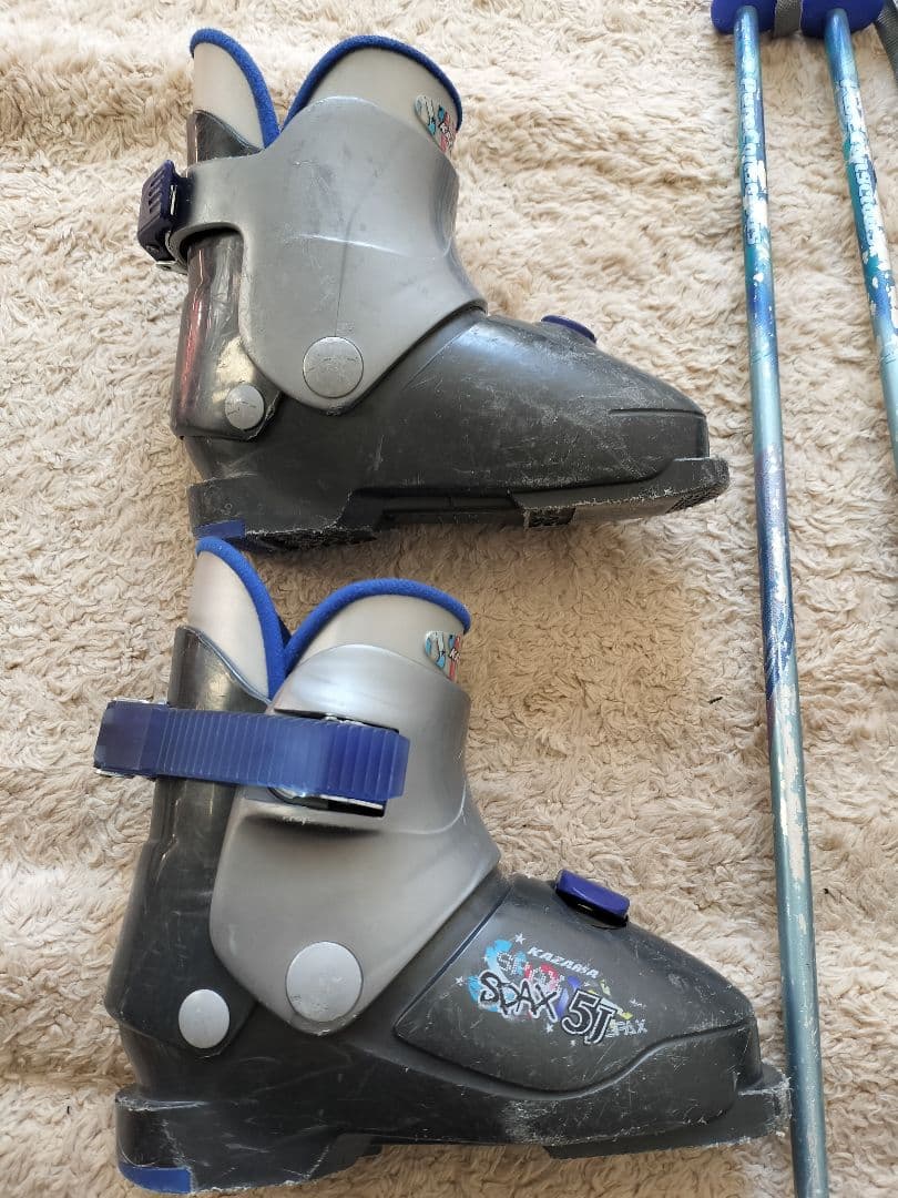 【たたさん専用】SWALLOW 　ジュニアカービングスキー4点セット 110cm