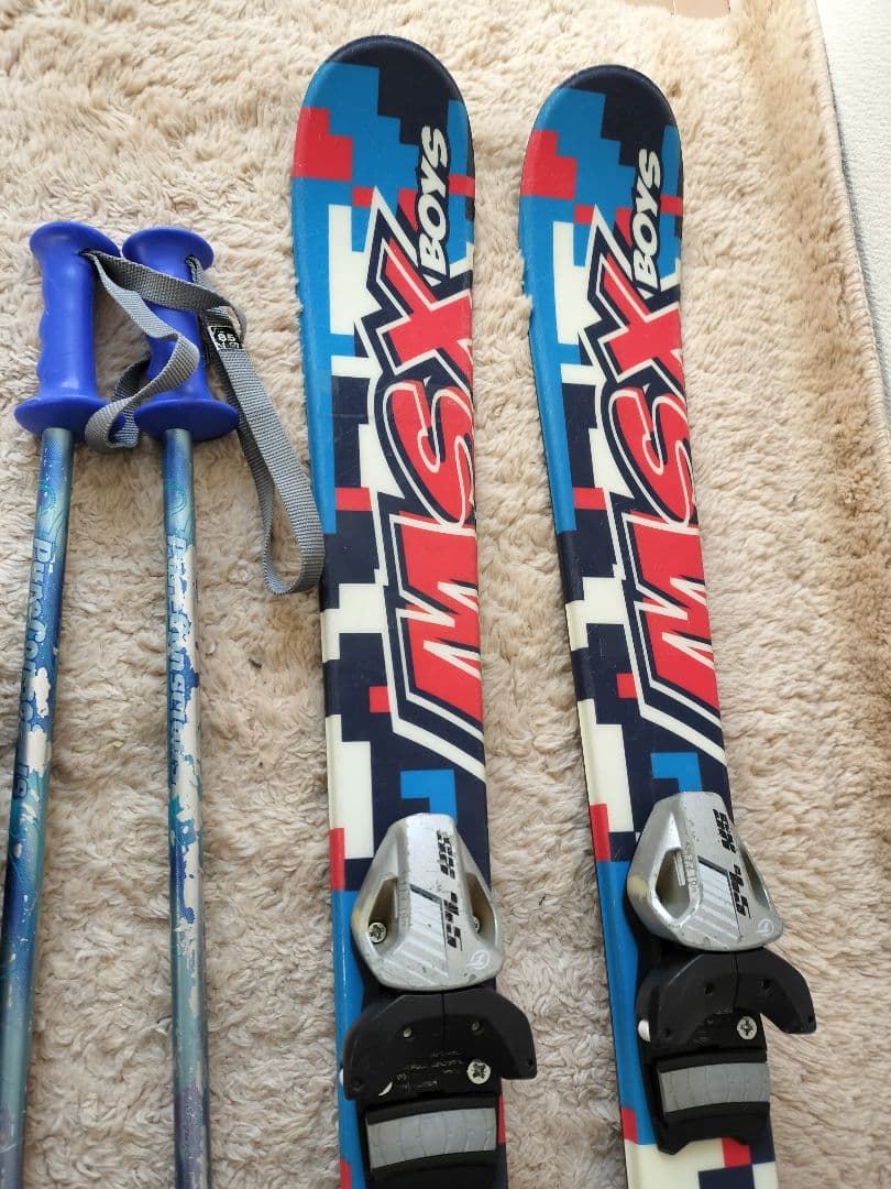 【たたさん専用】SWALLOW 　ジュニアカービングスキー4点セット 110cm