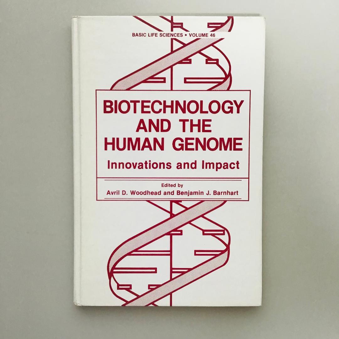 【洋書】Biotechnology and the Human Genome