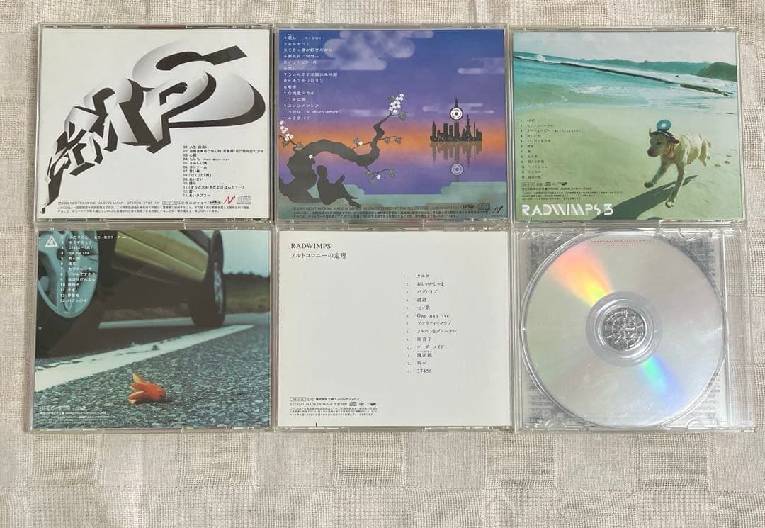 RADWIMPS CD6点まとめ売り