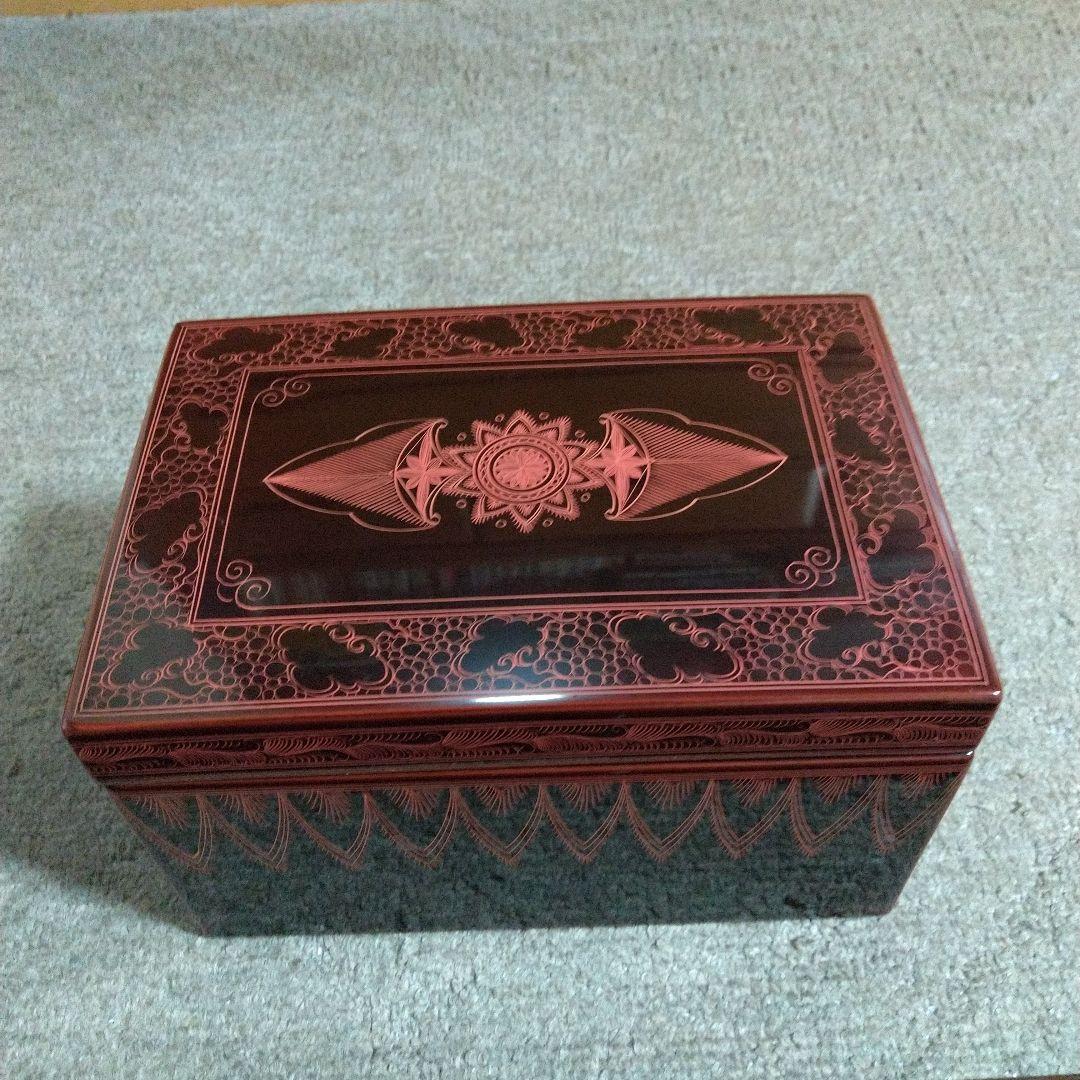 きんま塗　茶箱　裏千家