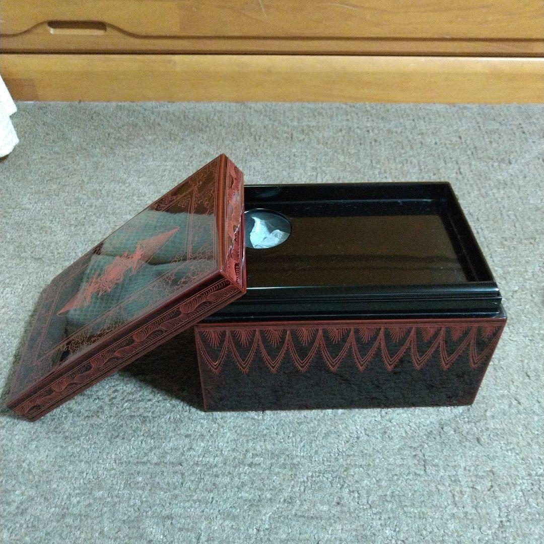 きんま塗　茶箱　裏千家