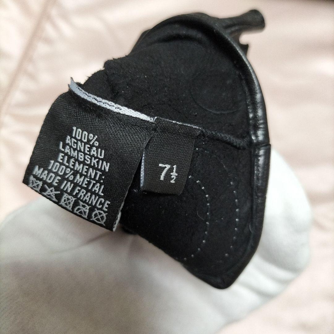 CHANEL グローブ指なし ブラック(箱、タグあり)