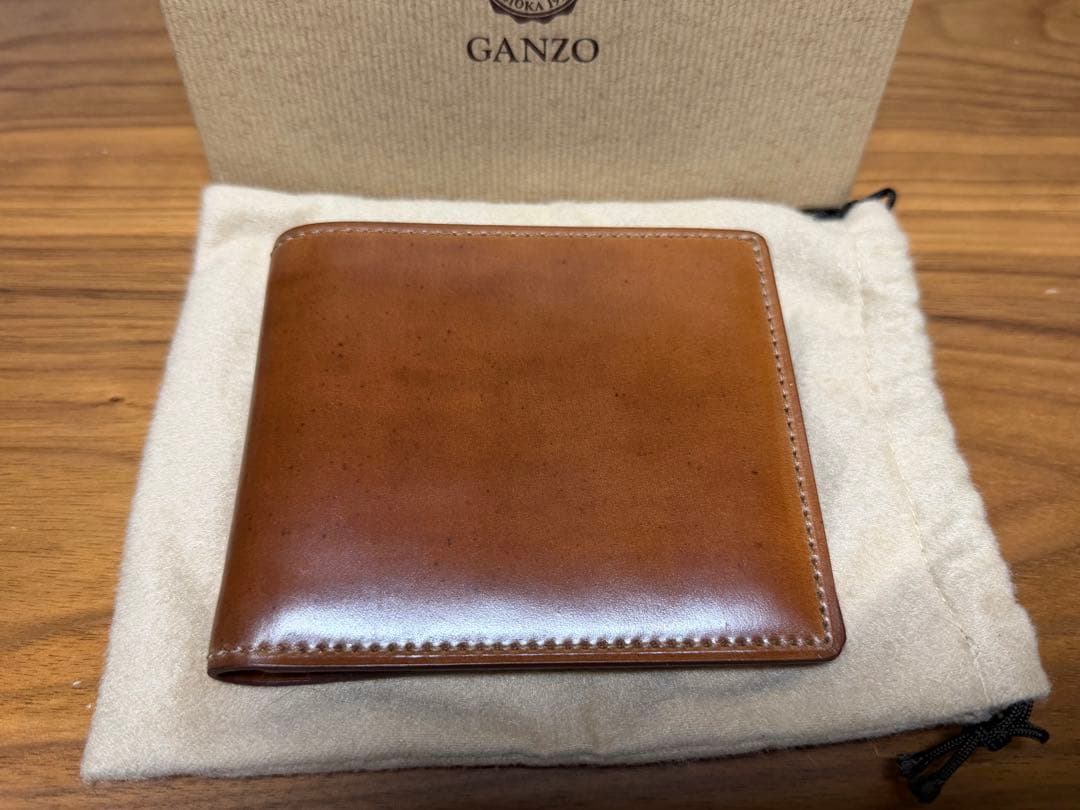 う*♬様 GANZO SHELL CORDOVAN 2 小銭入れ付き二つ折り財布