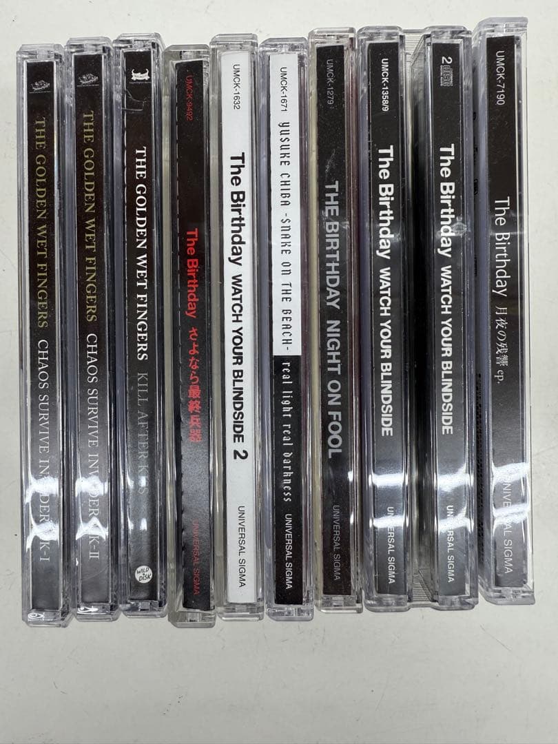The Birthday チバユウスケ レア版 CD DVDまとめ売り