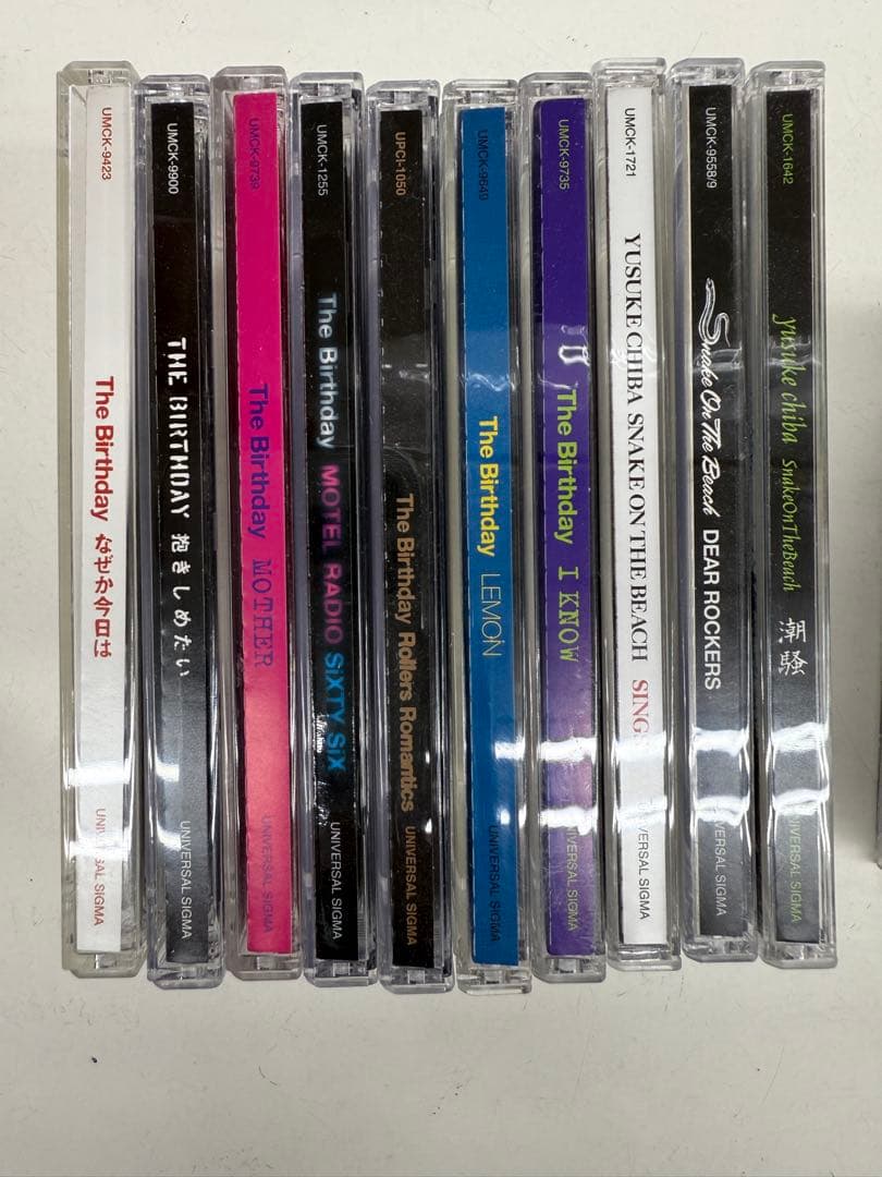 The Birthday チバユウスケ レア版 CD DVDまとめ売り