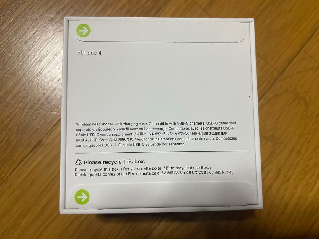 AirPods 4 本体 USB-C充電　新品未開封