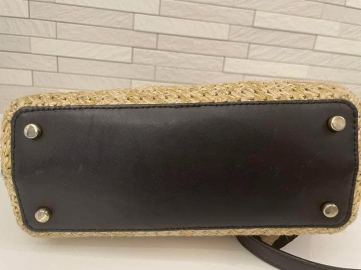 ケイトスペード　リボンショルダーカゴバック