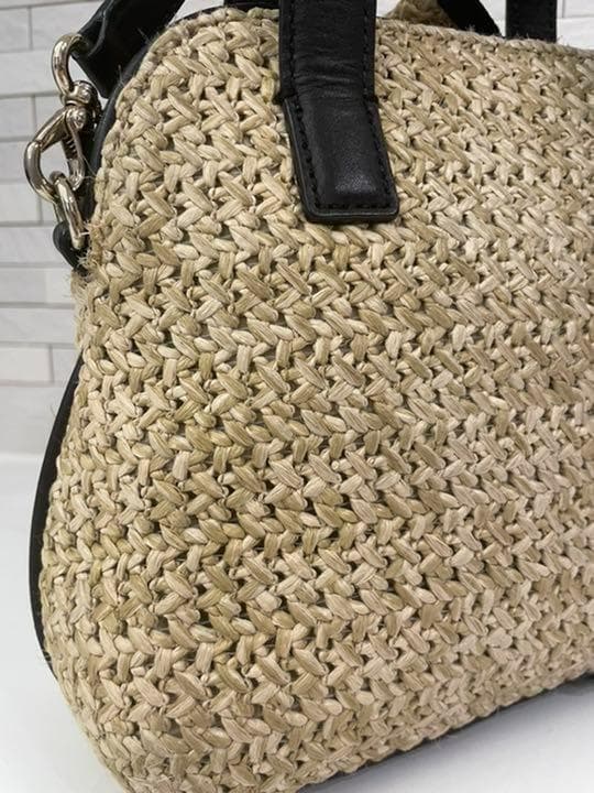 ケイトスペード　リボンショルダーカゴバック