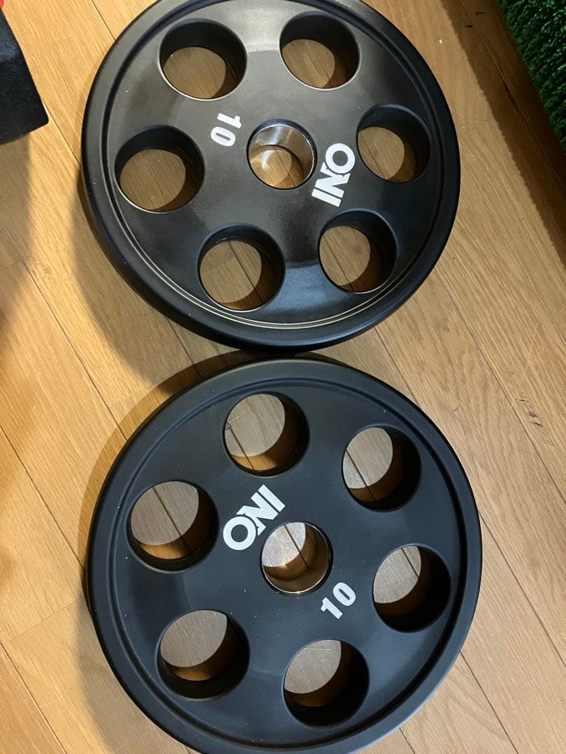 ONI オリンピックダンベルプレート10KG 2枚セット