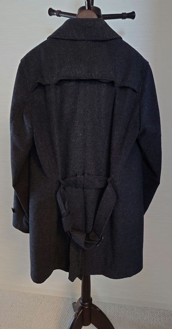 ポール・スミス　ウールコート ダークグレー