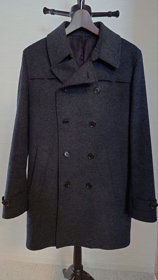 ポール・スミス　ウールコート ダークグレー