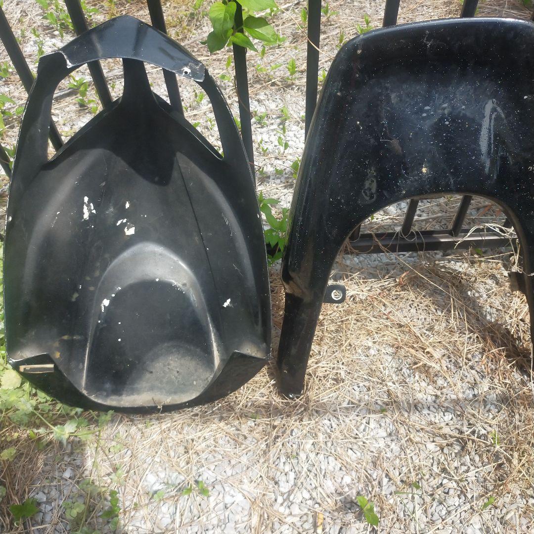 廃盤コマジェエアロ2点セットYP125 Majesty125 WirusWin