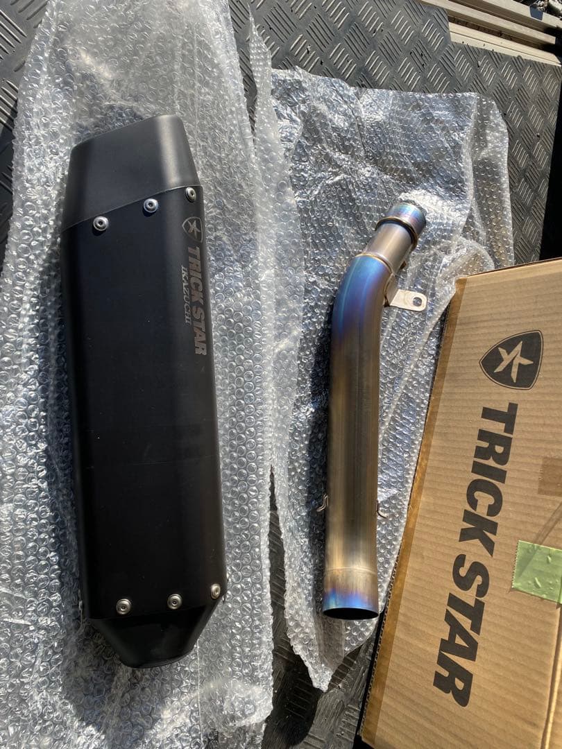 NinjaZX6RスポーツコンバートマフラーIKAZUCHI TRICKSTAR