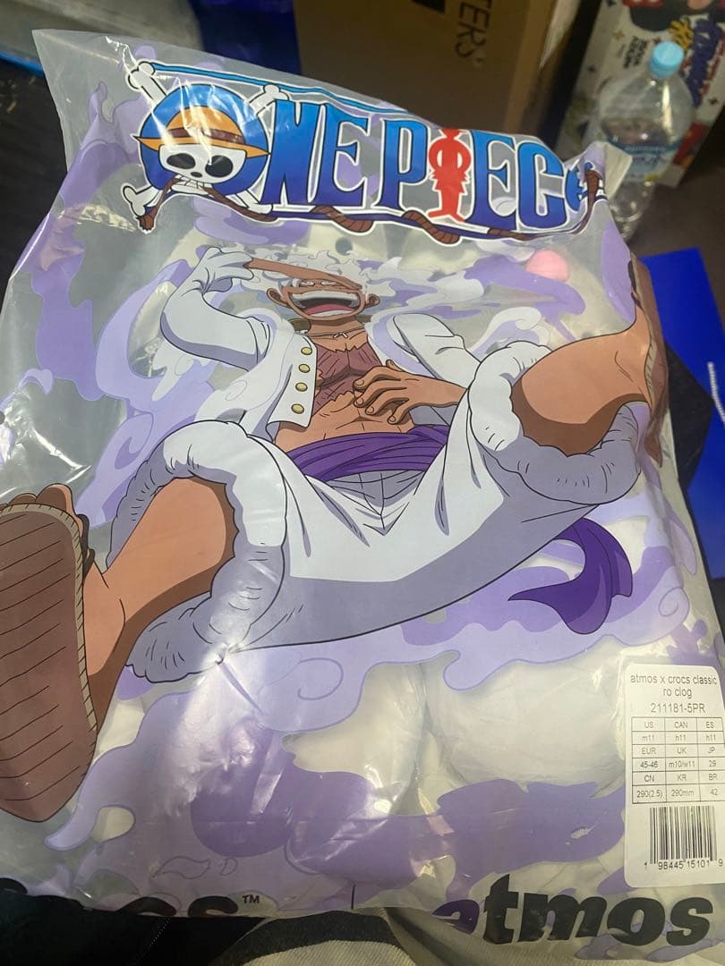 靴 ONE PIECE x atmos x Crocs \"Luffy/Gear 5