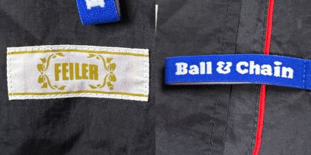 希少♡FEILER Ball and chain フェイラー ハイジ バッグ 黒