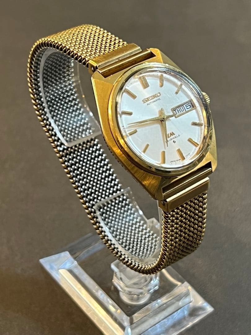 K【動作確認済】SEIKO Lord Matic 自動巻き腕時計 23ジュエル
