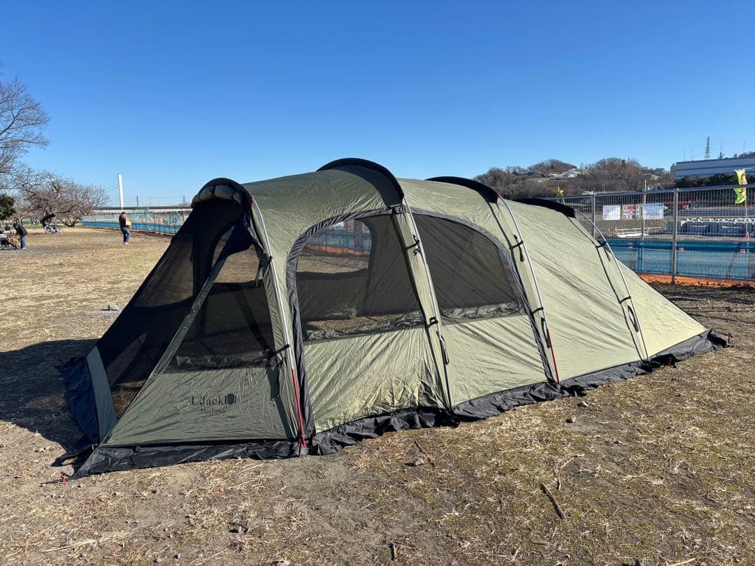 UJack Bellows 2ルームトンネルテント