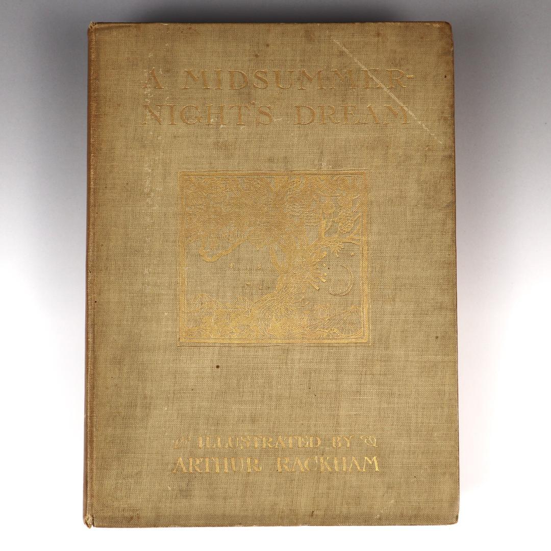 1908年 初版 アーサー・ラッカム 真夏の夜の夢 挿絵カラー40点 抜け無し