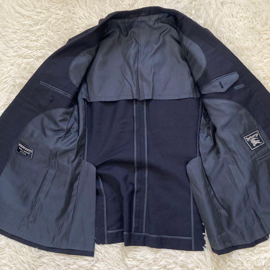 Burberry's バーバリー　モヘア45% AB6 ネイビー ビジネススーツ