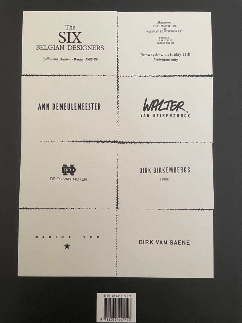 6 + Antwerp Fashion アントワープ・ファッション カタログ