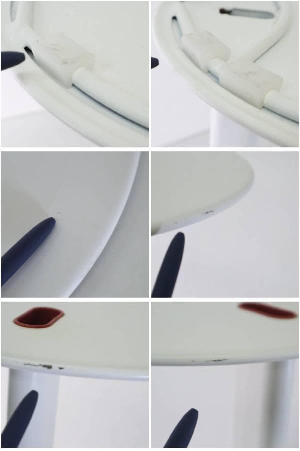 イタリア製 カリガリス テンダー サイドテーブル ケーブルホール付 仕切り板欠品