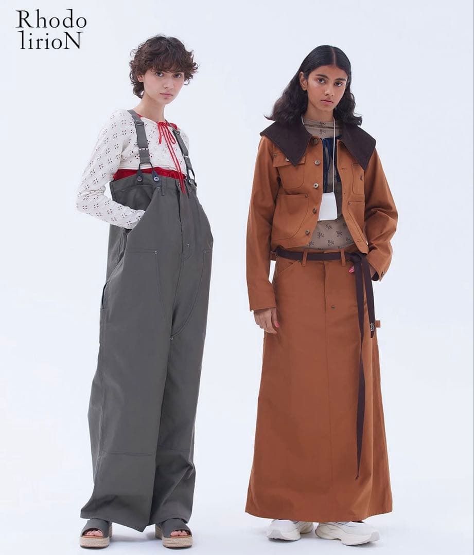 【miyu】RhodolirioN W-knee Sus PantDuck