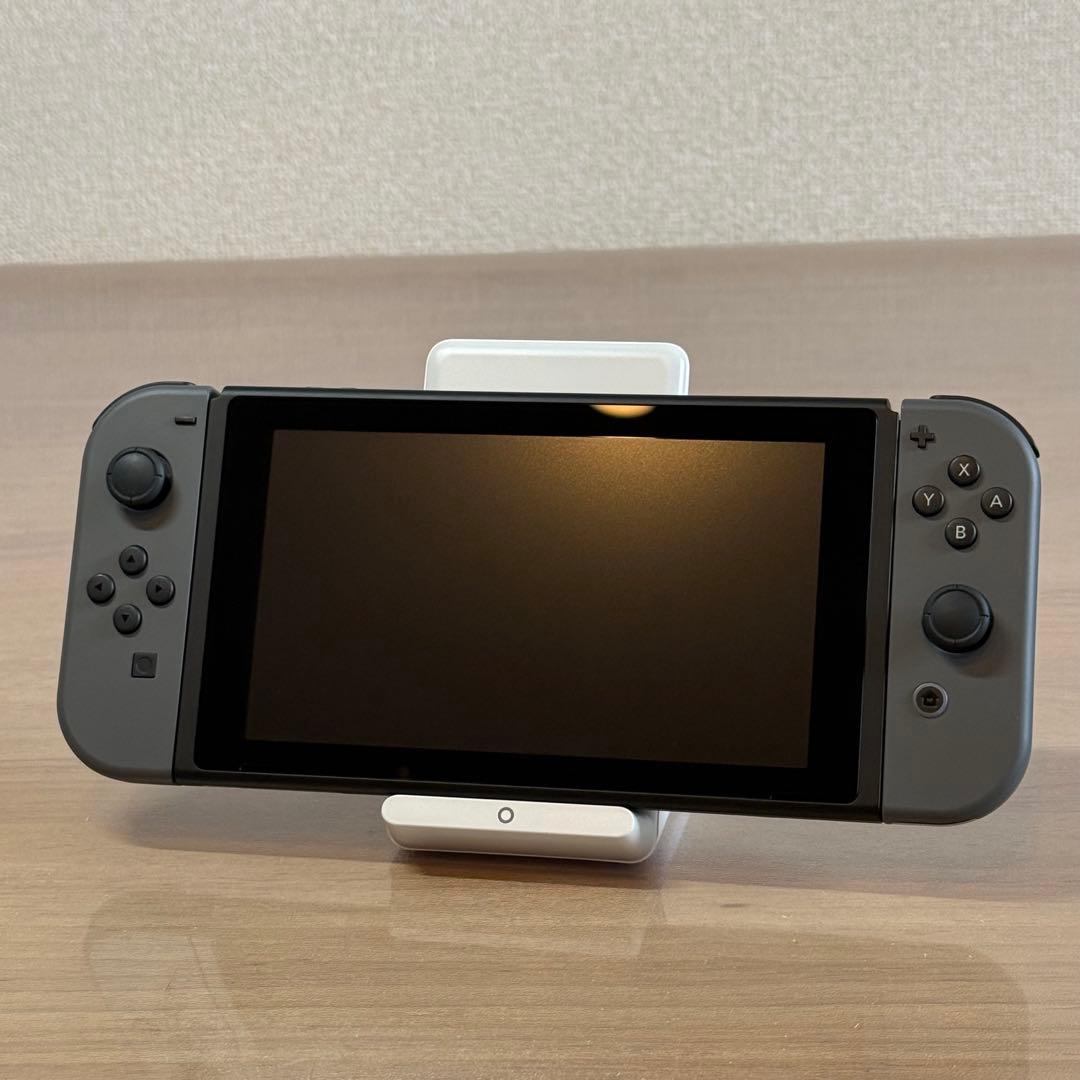 6-152 Switch 本体 新型 グレー 箱付き