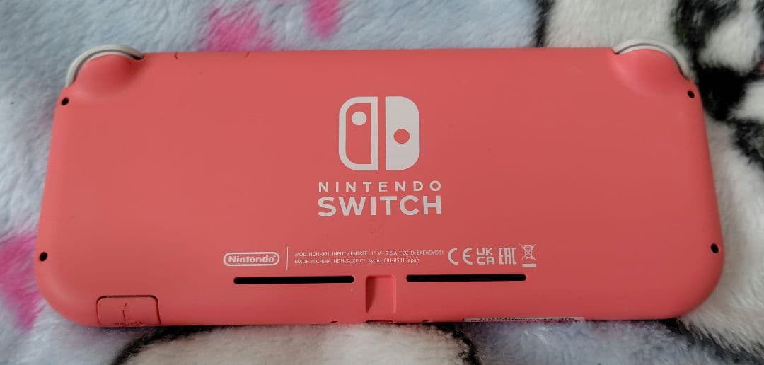 Nintendo Switch Lite ピンク キャリーケース付き 中古品