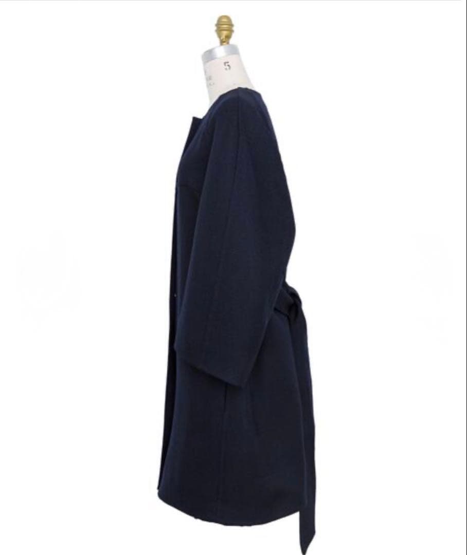 Drawer 176,000円22A/W ウールナナコケヌキノーカラーコート