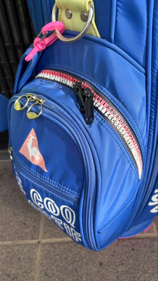 LE COQ SPORTIF ゴルフバッグ 青