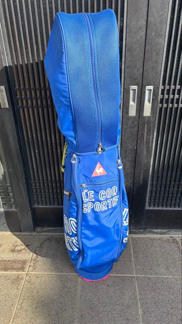 LE COQ SPORTIF ゴルフバッグ 青