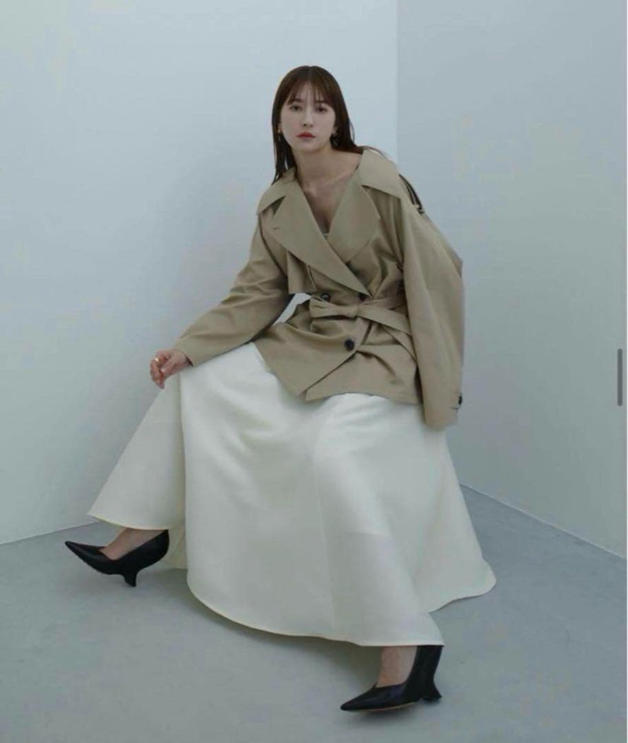 【新品未使用】CLANE OVER SHORT TRENCH COAT