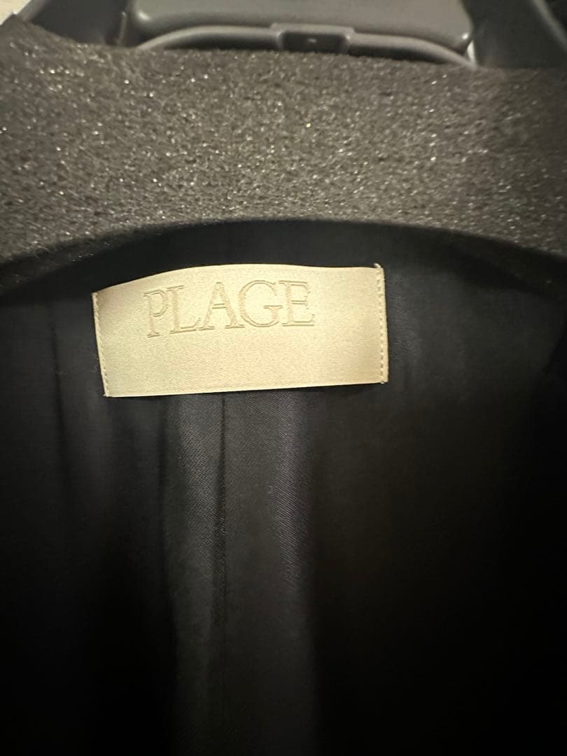 plage Big Tailored ジャケット ブラックA 36