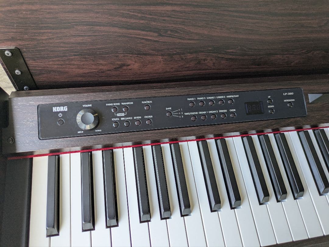 超美品 2020年製 KORG 電子ピアノLP-380 88鍵盤