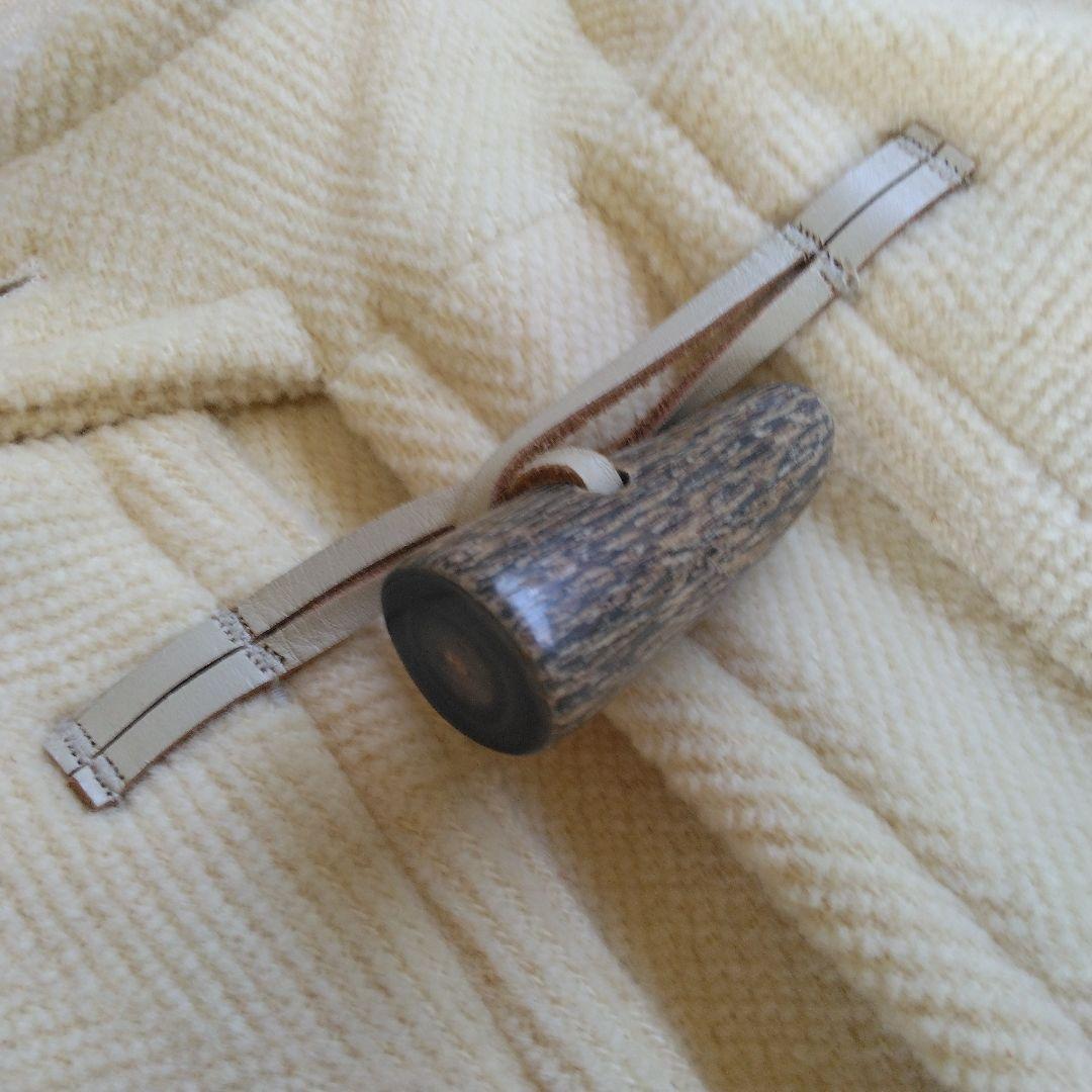 美品 MoorBrookムーアブルック　ダッフルコート　ヘリンボーン　Lサイズ