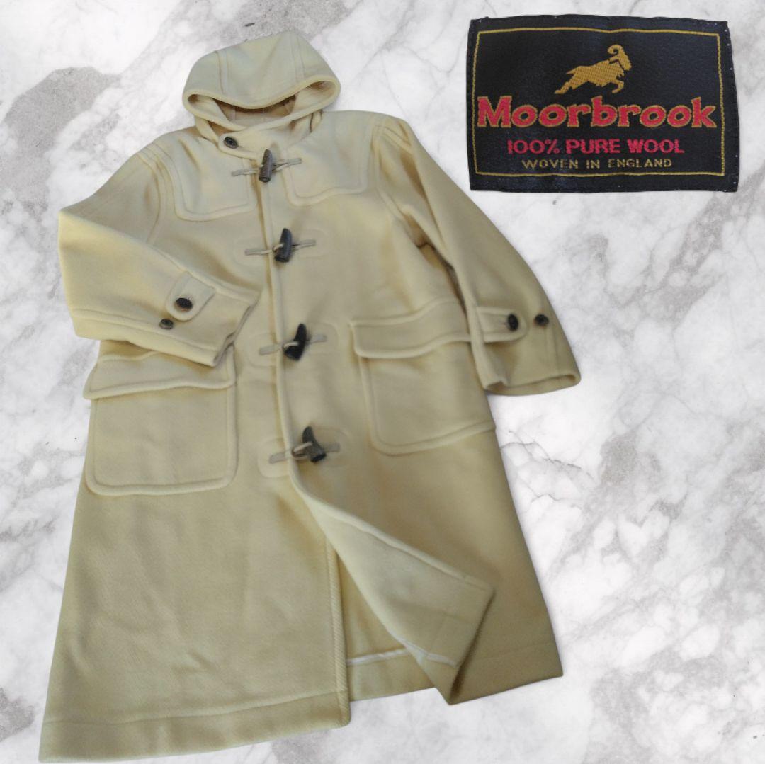 美品 MoorBrookムーアブルック　ダッフルコート　ヘリンボーン　Lサイズ