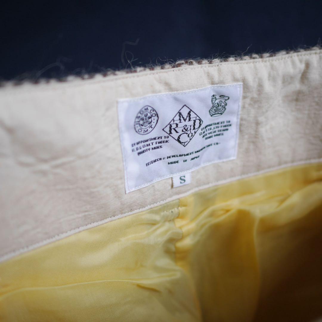 R&D.M.Co- オールドマンズテーラー ウールパンツ