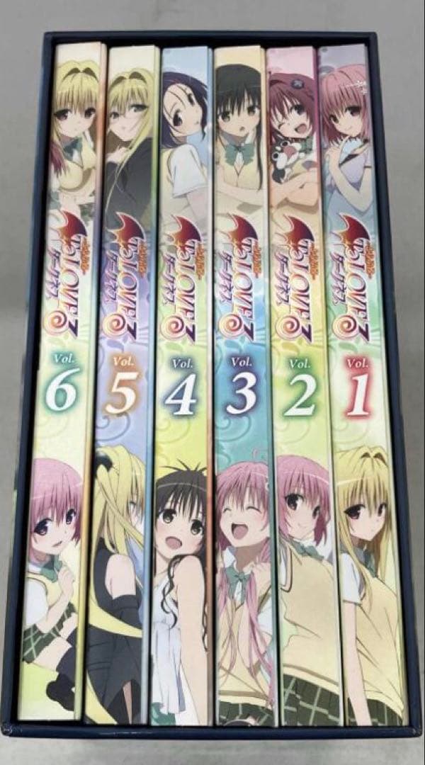 ToLOVEる ダークネス Blu-ray 1期　全巻購入特典　収納BOX付き