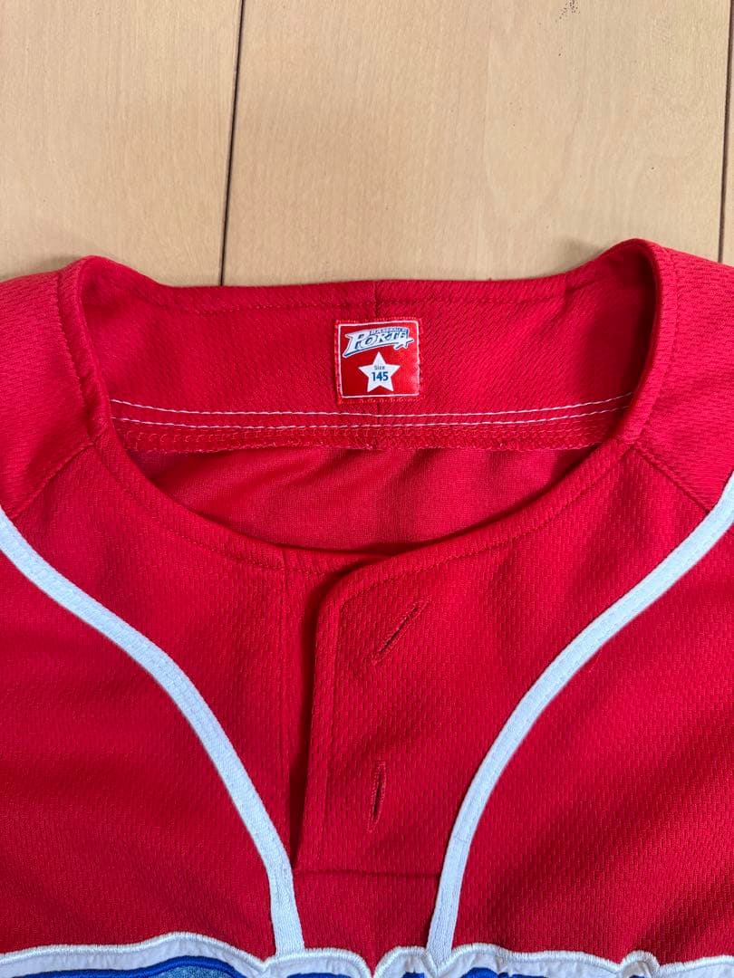 レッド ユニフォーム 145サイズ
