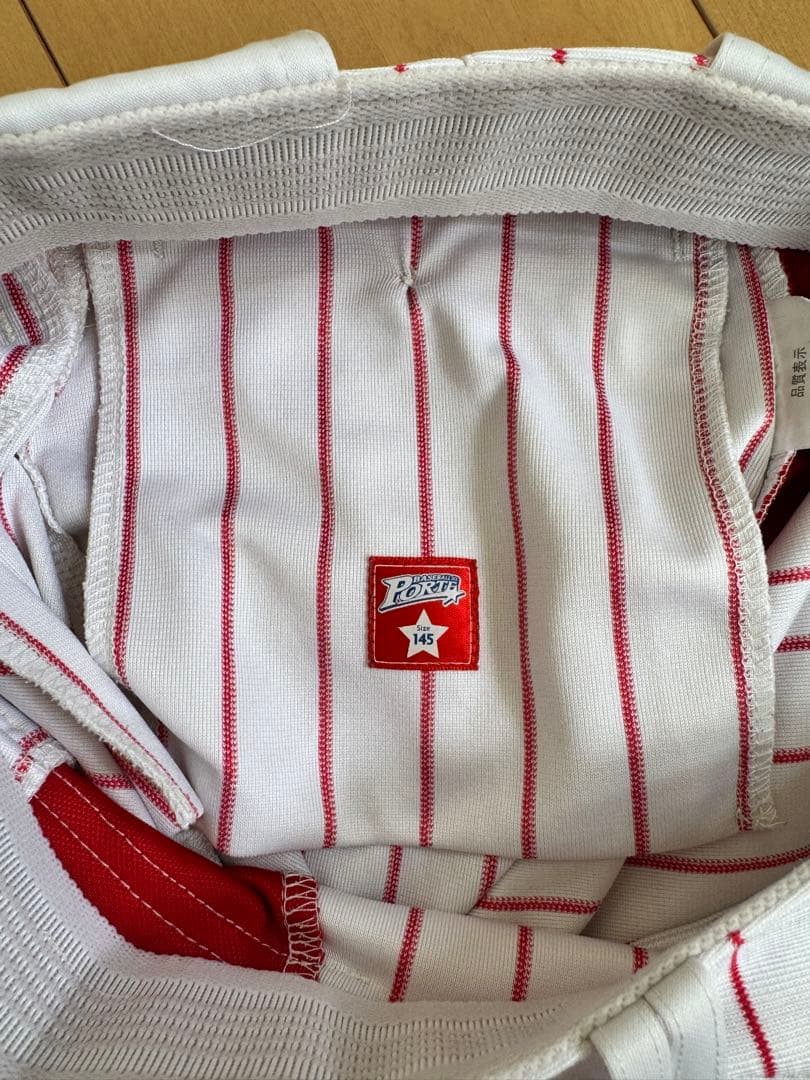 レッド ユニフォーム 145サイズ