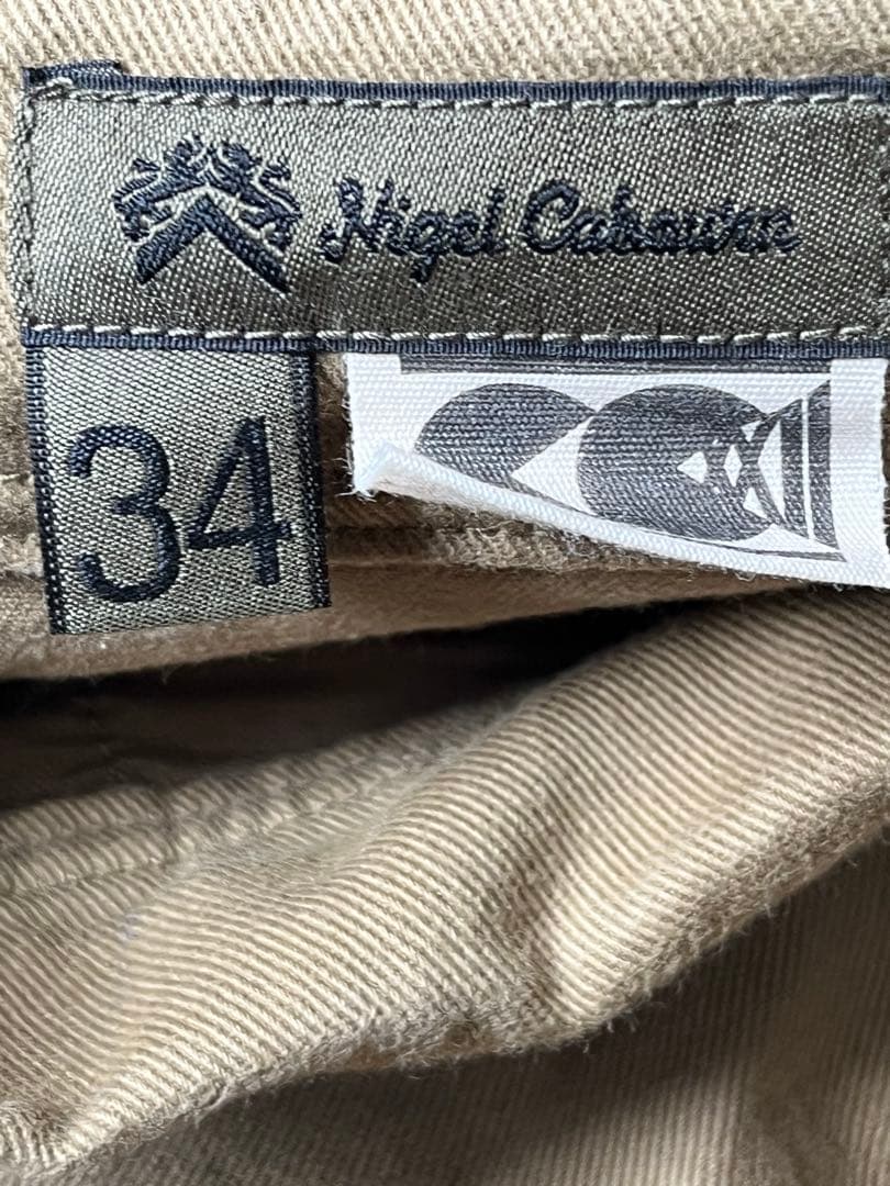 Nigel Cabourn CC22 メカニックパンツ　カーゴ　　ファティーグ
