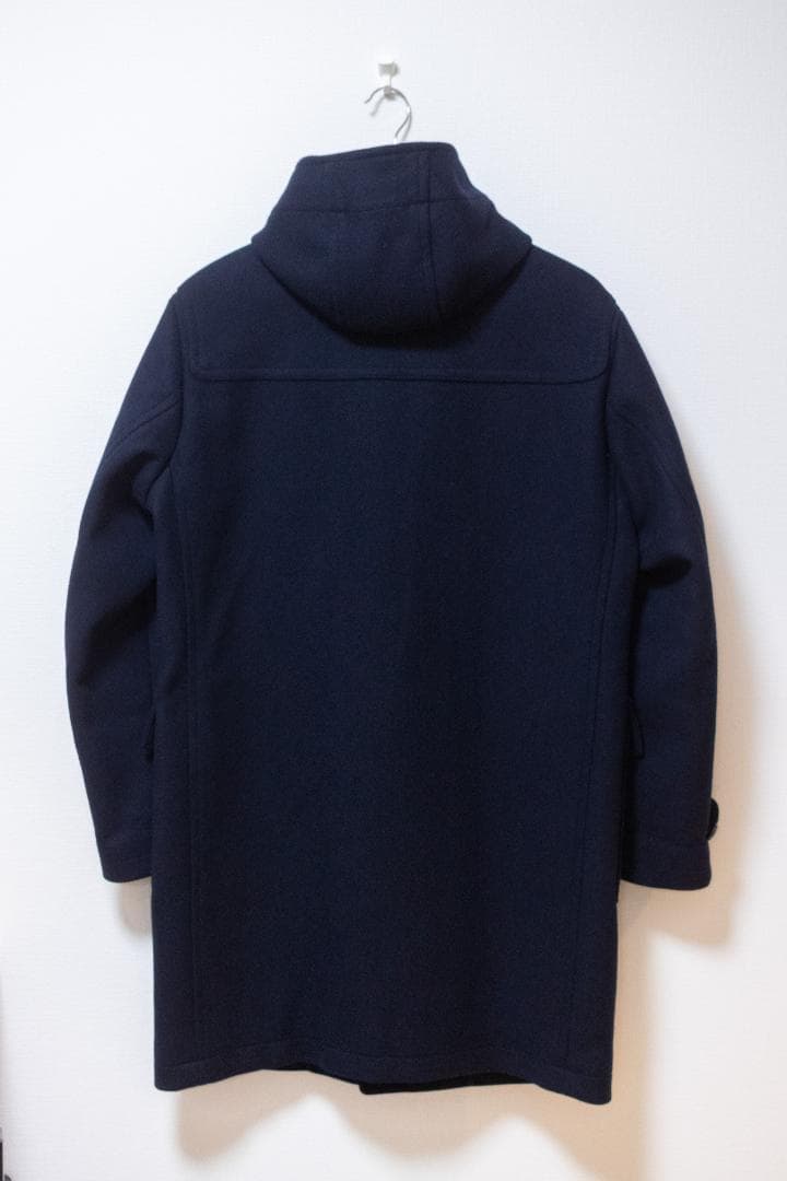 【 Ships 】super140ウール ダッフルコート ネイビー