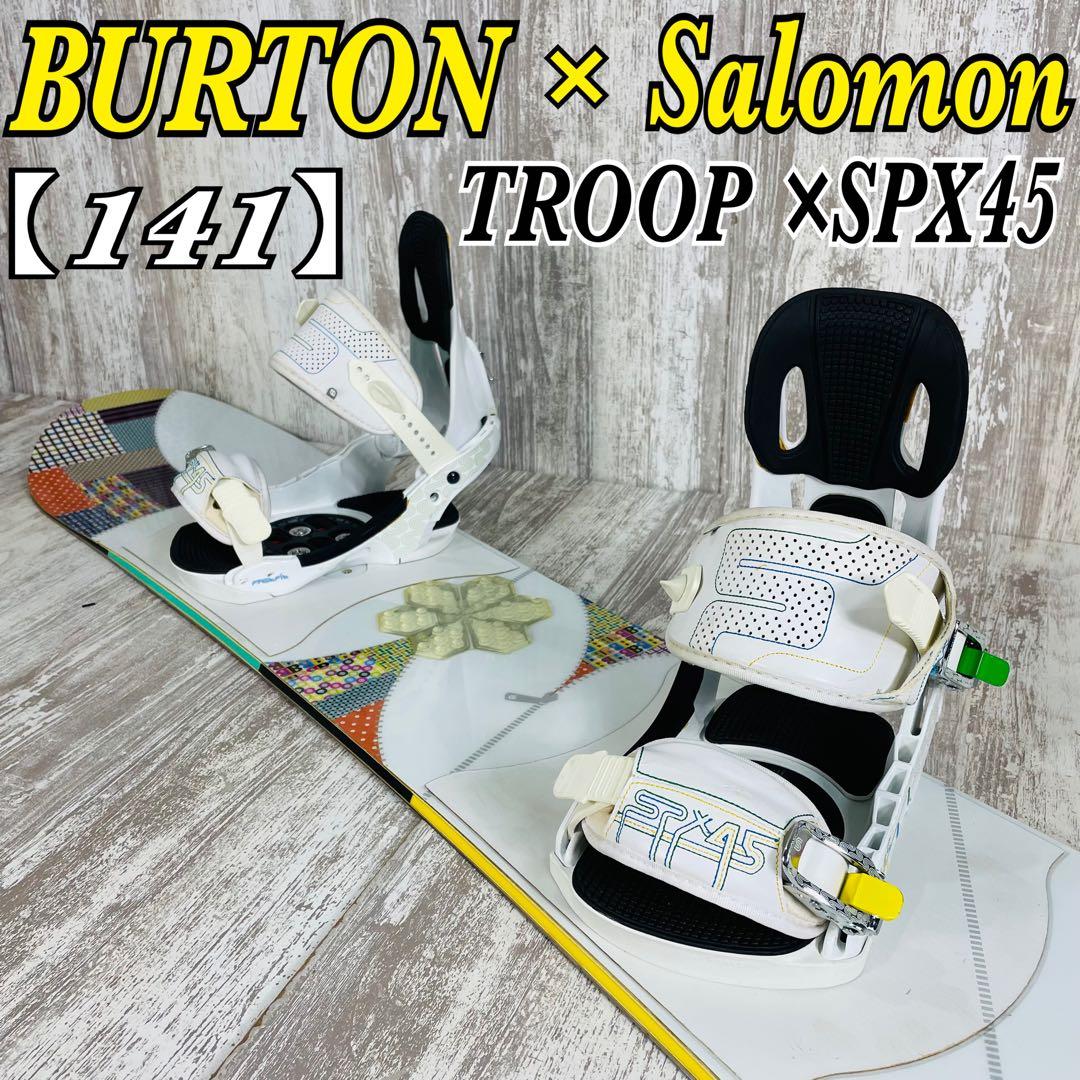 BurtonバートンTROOP 41 &ビンディング　スノーボード　初心者セット